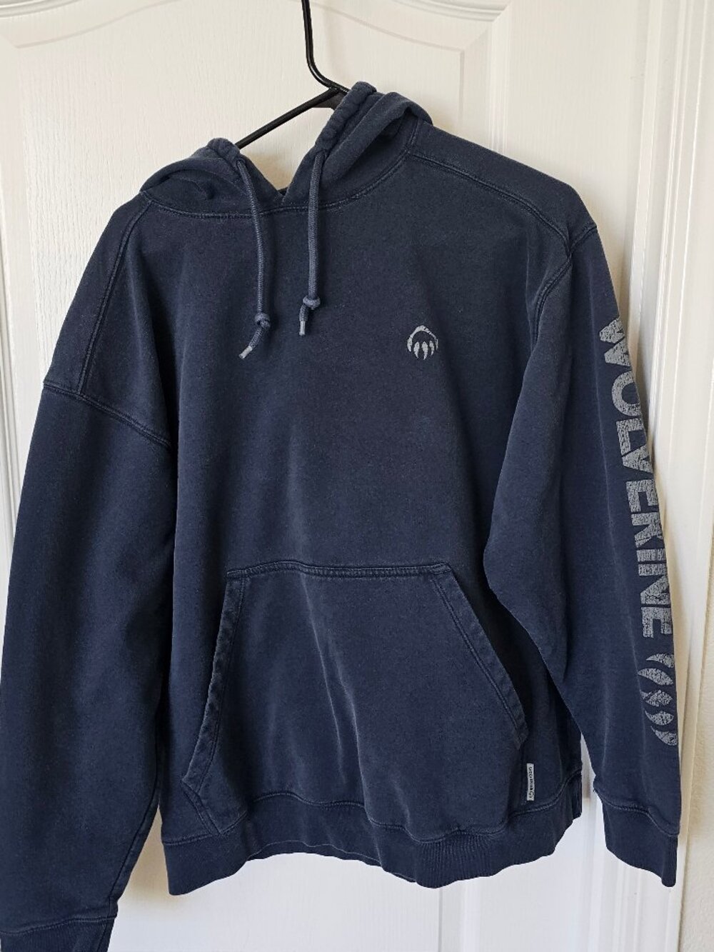 *BLEMISHES* Wolverine Brand Men's Graphic Hoodie | Blue | Size: XL